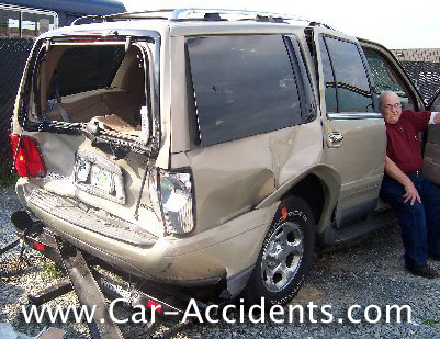 Lincoln Navigator Accident: Rear Ended by Sleeping Driver Maryland