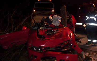 Extrication Wrecked car