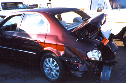 Hyundai Sonata GLS Accident