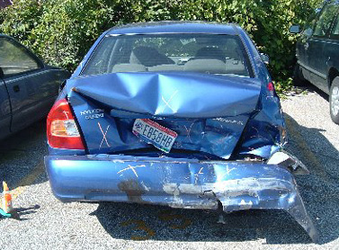 Hyundai Accent GL Accident