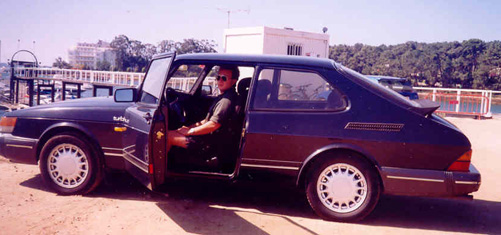 Saab 900 Pic Before Crash