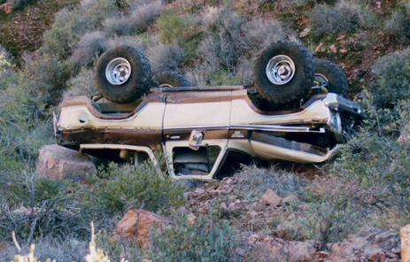 Ford Bronco Crash Florence Junction, Arizona