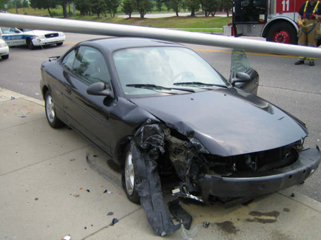 Ford Escort Auto Accident