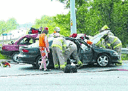Crashed cars Photo