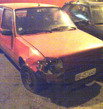 Renault 5 Crash Belgrade, Serbia