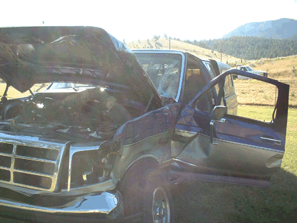 Ford 150 Truck Wreck