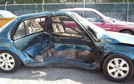 Honda Accord Crashed