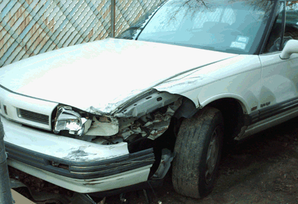 Oldsmobile 88 Wreck