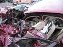 Cadillac crash accident