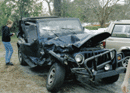 Jeep Wrangler Crash