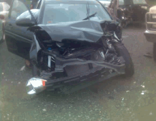 Hyundai Accent Crash Accident