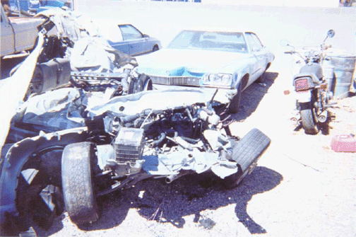 Car Torn Apart: High Speed Crash Sedona AZ
