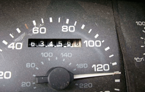 Speedometer crash
