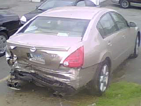 Nissan Rear Ended