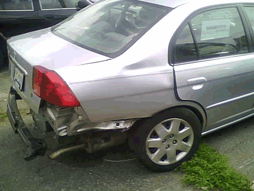 Honda Civic Crashed
