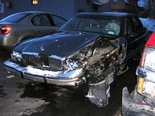 Buick Speeding crash