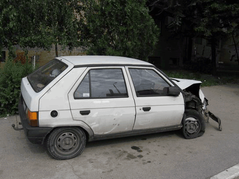 Serbian Car cRashed