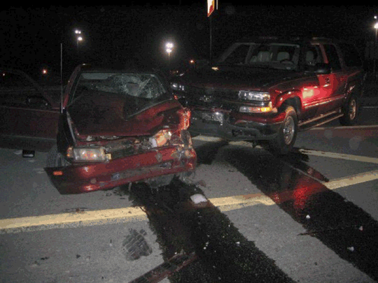 Drunk Driving Accident: Head On Collision Hit and Run
