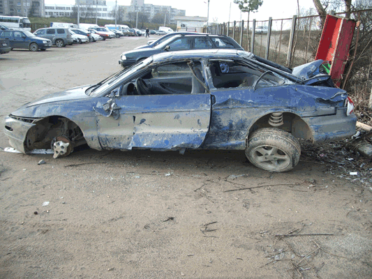 Ford probe crash