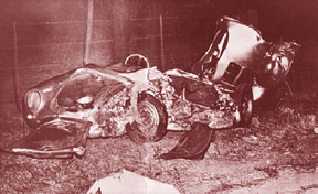 James Dean crash