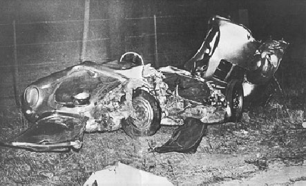 James Dean Car Crash