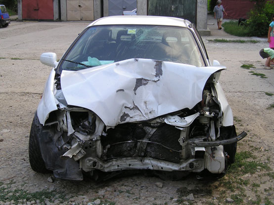 Honda car crash #2