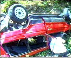 Lisa Lopes crash
