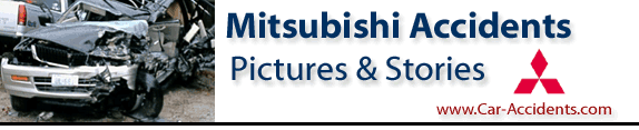 Mitsubishi Crash Pictures
