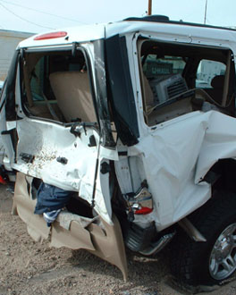 Ford Expedition Wrecked
