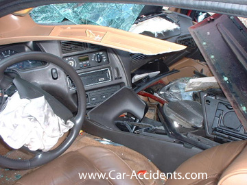 Ford Thunderbird Interior Wreck