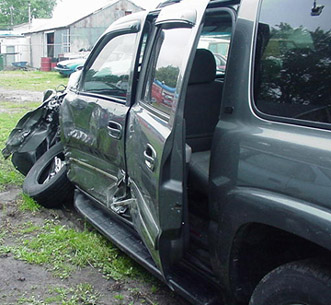 Chevrolet Suburban Accident
