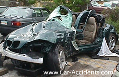 BMW Z3 Crash