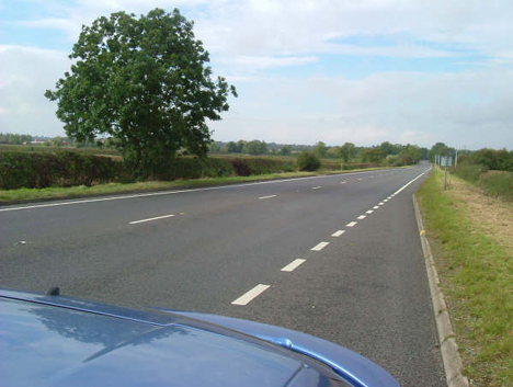 Road Wreck Huntingdonshire, England