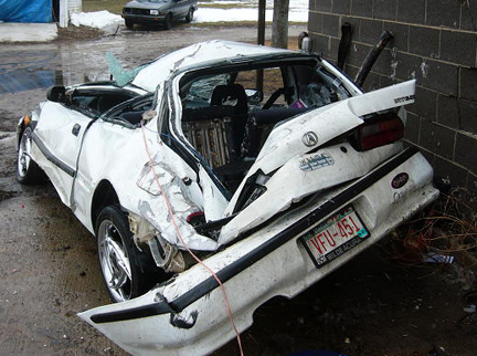 Acura Crash Picture