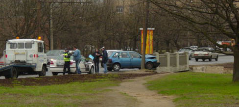 Car Wreck in Latvia