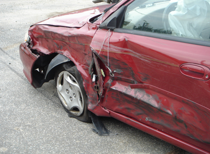 Kia Sephia Accident