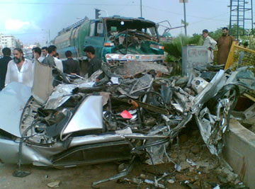 Pakistan fatal accident