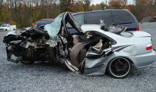 Honda Civic Crash