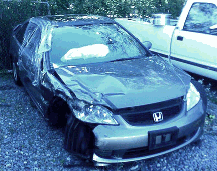 Honda Crash