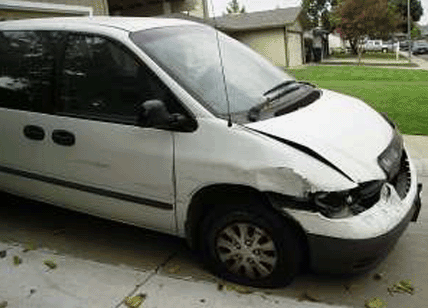 Dodge Caravan Accident