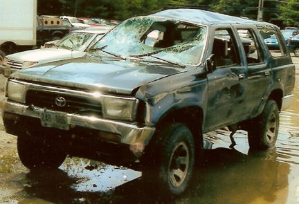 Toyota 4 Runner Wreck
