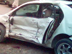 Car Crashed Broken