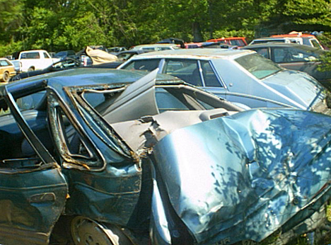 Ford Taurus Wreck