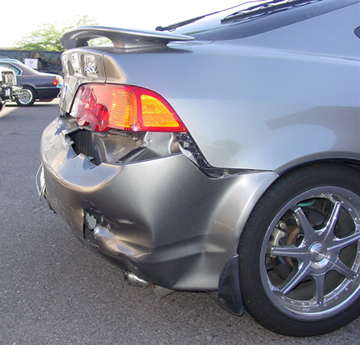 Acura RSX Accident