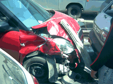 Suzuki Swift Accident India
