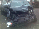 Hyundai Accent crash