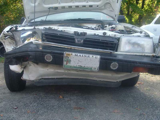 Subaru crash 1