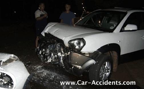 Hyundai Tucson Vs Opel Corsa Bakkie Crash