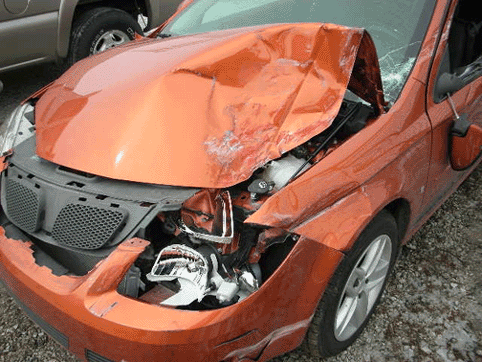 Pontiac G5 Accident Crash Pictures