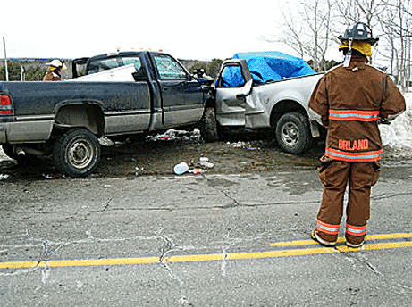 Fatal Drunk Driving Head on Crash Orland Maine